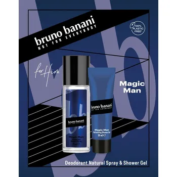 Kosmetická sada Bruno Banani Magic Man deodorant 75 ml + sprchový gel 50 ml
