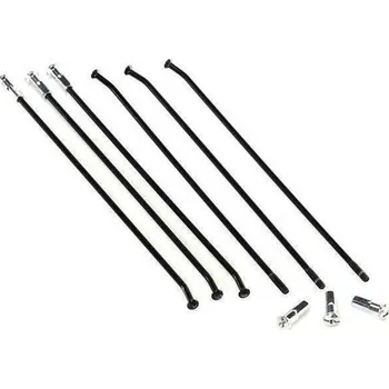 Silniční kolo HAAN WHEELS sada zesílených drátů a niply zadní 19 palců YAMAHA YZ 250F/450 09-19 černý