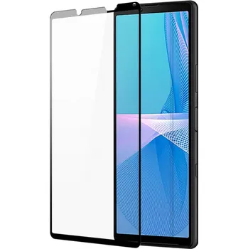 Picasee 3D ochranné tvrzené sklo s rámečkem pro Sony Xperia 10 III - černé