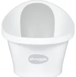 Shnuggle Vanička - Bílá s šedou opěrkou