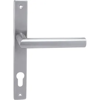 Dveřní kování MP KOVÁNÍ MP - FAVORIT - USH Provedení: kl./kl. bez otvoru, Povrch: BN - broušená nerez, Rozteč: bez rozteče