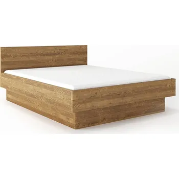 Postel Buková postel KALIFORNIE 90x200 cm s úložným prostorem Barevné provedení: Ořech tmavý