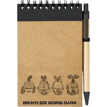 Sešit Poznámkový blok BRAVO SIX - going dark