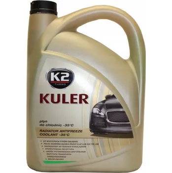 Nemrznoucí směs do chladiče K2 KULER -35 °C ZELENÁ 5 l