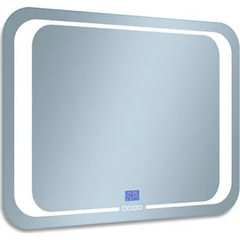 Zrcadlo VENTI Zrcadlo Timer 80x60 s LED osvětlením