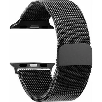 Chytré hodinky Tactical 351 Loop Magnetický Kovový pro Apple Watch 1/2/3/4/5/6/SE 42/44mm Black