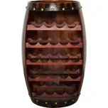 Stojan na víno ve tvaru sudu 80 cm