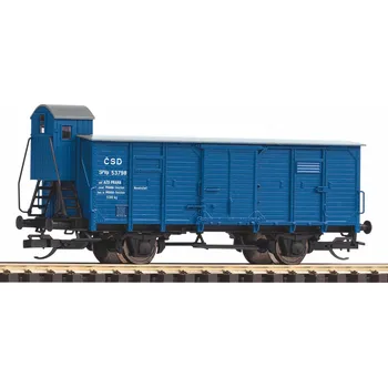 Modelová železnice Zavřený vůz s brzdařskou budkou ČSD TT - Piko 47768