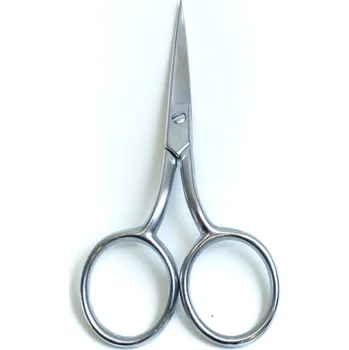 Krejčovské nůžky Fraliz, IT 3113MC NŮŽKY VYŠÍVACÍ FRALIZ PROHNUTÉ 10CM, VELKÉ KULATÉ ÚCHYTY, CELOKOVOVÉ