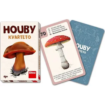 Desková hra Dino Toys Kvarteto Houby
