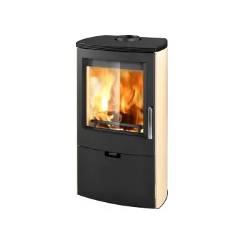 Krbová kamna Kamna Thorma FALUN II černá / varianta, Boky celo šedé