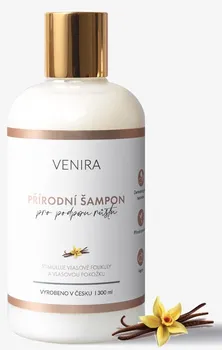 Šampon VENIRA Přírodní šampon pro podporu růstu vlasů vanilka 300 ml