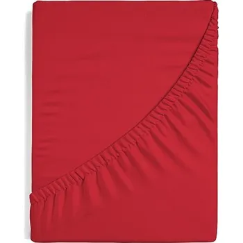 Prostěradlo Prostěradlo jersey MATĚJOVSKÝ 100/200cm barva: červené