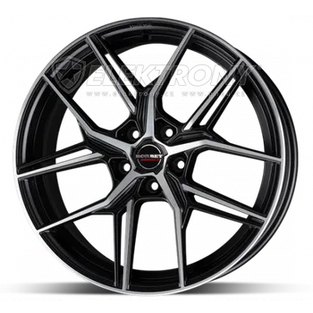 Alu kolo Borbet QX Black 8,5x20 5x112 ET30