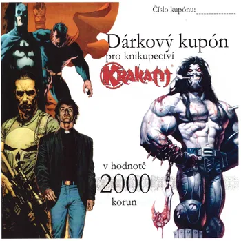 Komiks pro dospělé Dárkový kupón - 2000