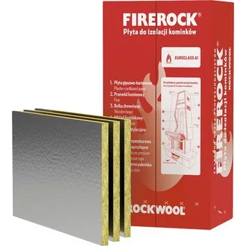 Tepelná izolace Nehořlavá deska Rockwool FIREROCK 1000x600x30 mm