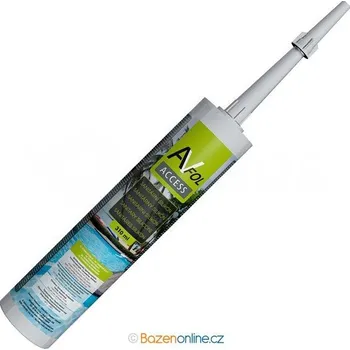 stavební silikon Silikon AVfol světle šedý, tuba 310 ml