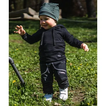 Dívčí mikina Kulišárny Mikina BLACK VELIKOST: 128