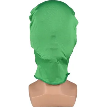 Karnevalová maska Green Screen Zelená Neviditelná Maska na Klíčování