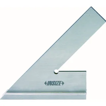 Úhloměr INSIZE 4747-100 Úhelník s příložníkem 45° / 100x70 4747-100