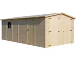 Dřevěná garáž 600 x 300 cm