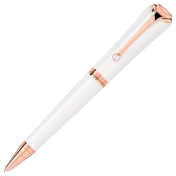 Montblanc Muses Marilyn Monroe Special Edition Pearl Ballpoint 117886 bílé