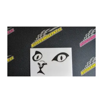 Samolepící dekorace SAMOLEPKA Kočka 010 levá (10 - červená) NA AUTO, NÁLEPKA, FÓLIE, POLEP, TUNING, VLASTNÍ TEXT, TISK, AUTOSAMOLEPKY.cz, POLEPY, OBRÁZEK, LOGO, SAMOLEPKY