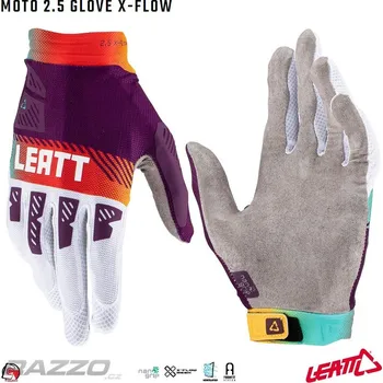 Moto rukavice Rukavice Leatt Moto 2.5 X-Flow Glove Indigo 2023 11 - XL