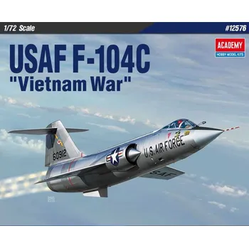 Academy USAF F-104C Vietnam War 1:72