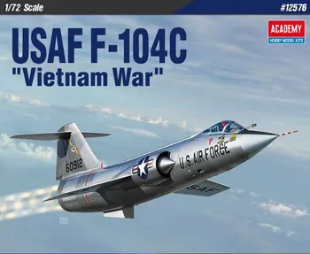 Plastikový model Academy USAF F-104C Vietnam War 1:72