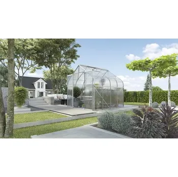 Skleník Skleník Vitavia Diana 6700 polykarbonát 4 mm 264 x 258 cm hliník