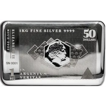 Pressburg Mint Stříbrný slitek In Argentum Veritas 1 kg