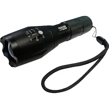 Svítilna Tracon KL600B Akumulátorová ruční LED svítilnas nastavitelným fokusem 4,5 W, 500 lm, 3 h, 3,7 V, 1500 mAh 18650 Li-Ion (Tracon KL600B)