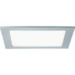 Paulmann Vestavný panel LED hranaté 18W 4000K Chrom mat IP44 920.78 P 92078
