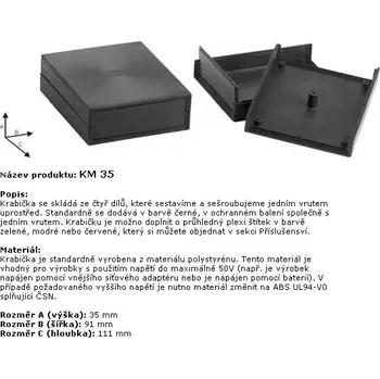 Dárková krabička Krabička KM 35