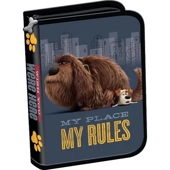 Penál Penál Tajný život mazlíčků pro kluky 1 zip prázdný > varianta 03-2