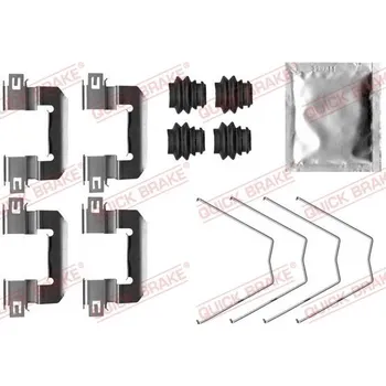 Brzdový systém Sada příslušenství obložení kotoučové brzdy QUICK BRAKE 109-0063