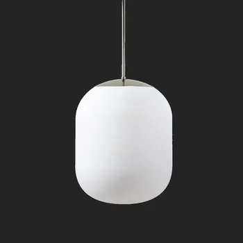 OSMONT TAN62327 TANIA P2 HP závěsné skleněné svítidlo nerez leštěná / bílá IP40 3000 K 58W LED DALI