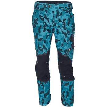 ČERVA NEURUM CAMOU kalhoty do pasu Barva: petrolejová, Velikost: 64