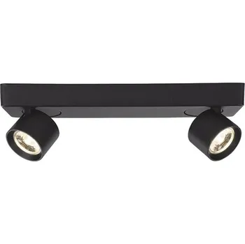 Bodové svítidlo ACA Lighting bodové svítidlo nástěnné LED 10W COB 80° 3000K 800LM černá hliník 32X7XH10CM PLUTO RA33LEDS32BK