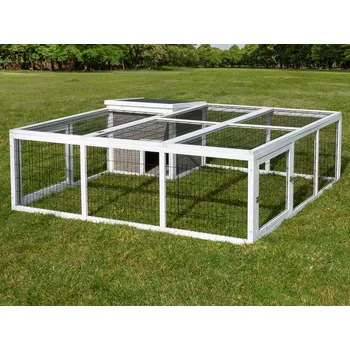 králíkárna MyAnimal králikáreň MH-08 - 160,0 x 160,0 x 51,0 / 55,9 cm