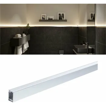 LED osvětlení PAULMANN LumiTiles LED Strip přisazený profil Top 2m hliník eloxovaný/satén