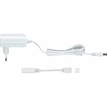 Bodové svítidlo PAULMANN Universal LED trafo Plug-In 12W 230/12V DC napájení bílá umělá hmota 798.32