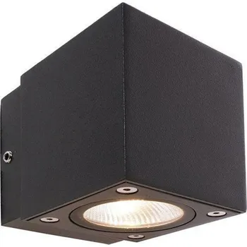 Nástěnné svítidlo Light Impressions KapegoLED nástěnné přisazené svítidlo Cubodo II Single DG Mini 220-240V AC/50-60Hz 5,80 W 3000 K 220 lm 90 mm tmavěšedá 731029