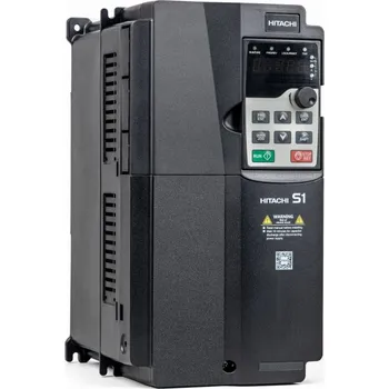 Měnič napětí HITACHI S1, měnič frekvence 11 kW, typ S1-00320HFEF, napájení 3 fáze