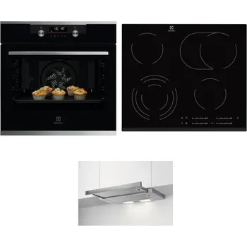 Set domácích spotřebičů ELECTROLUX KODDP77X + ELECTROLUX EHF6547FXK + ELECTROLUX LFP326S