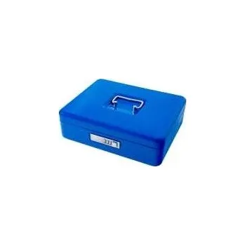 Pokladnička Příruční pokladnička REGINA 2AS s kódovým zámkem MODRÁ