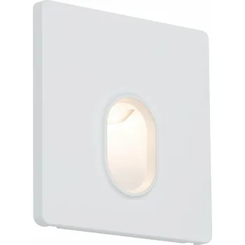 Bodové svítidlo Paulmann vestavné svítidlo do zdi hranaté 1,7W 2700K bílá 929.22 P 92922