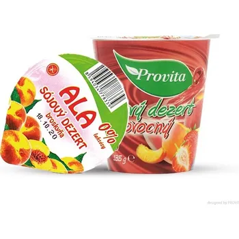 Dezert ALA sójový broskev 135 g – PROVITA