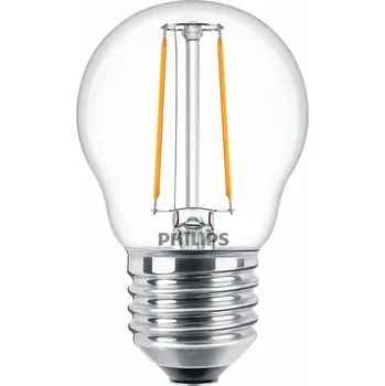 Žárovka Philips CorePro LEDLuster ND 2-25W P45 E27 827 CLEAR GLASS